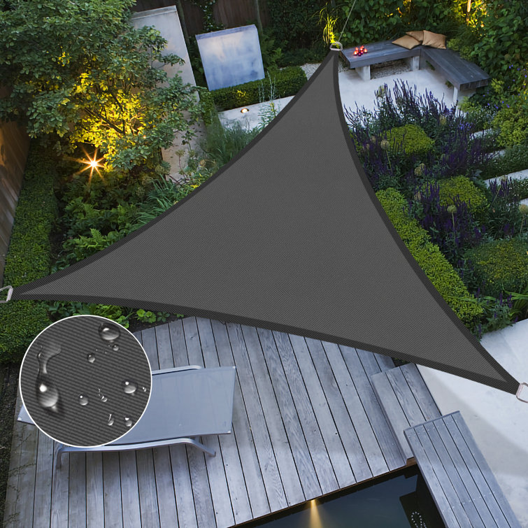 LOVE STORY 12' Triangle Shade Sail Wayfair Canada